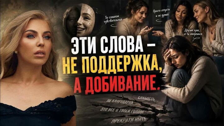 Эти слова не поддержка, а добивание. Советы психолога Лилия Король. Школа психологии