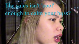 The sales isn't 'cool' enough to calm your boss?