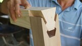 Traditional woodworking craftsmanship, right-angle joinery, OCD gospel, sleep aid video
