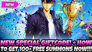 *RUN FAST! NEW SPECIAL GIFT CODE!* + HOW TO GET ALL 100+ FREE SUMMONS RIGHT NOW (Solo Leveling Arise