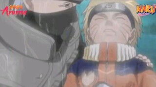 Kakashi đã bảo vệ naruto từ nhỏ