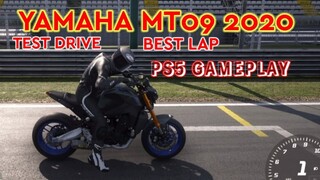 YAMAHA MT09 2020 TEST DRIVE PS5 RIDE 4 GAMEPLAY