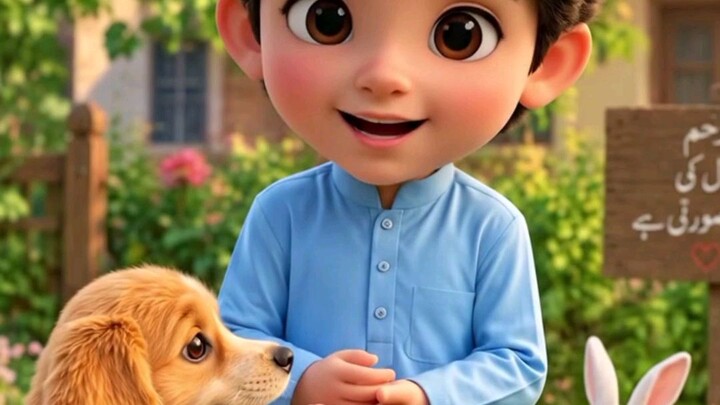 _video_🐾❤️ دوستو! جانور بھی اللہ تعالیٰ کی مخلوق ہیں۔ آئیں، مل کر ان کا خیال رکھیں، انہیں تکلیف نہ