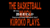 S3 E23 - Kuroko no Basket
