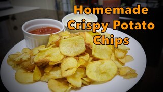 Homemade Potato Chips | How to make your potato chips super crispy