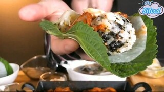 Bạch tuột xào cay, lẩu 1k lớp, cơm nắm, củ cải trắng 1 #amthuc