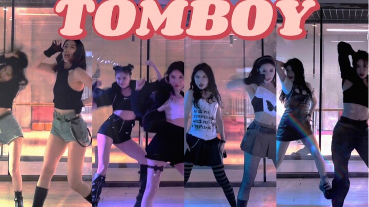 女娃Pak曲《Tomboy》不做谁的Barbie Doll 我是不被性别定义的Tomboy8套换装双人练习室翻跳