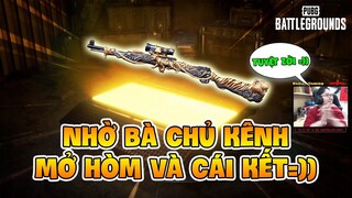 MỞ HÒM KAR98K TIGER ĐEN QUÁ, NAM ART NHỜ BÀ CHỦ KÊNH RA TAY VÀ CÁI KẾT =)) Nam Art PUBG