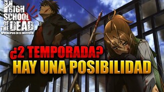 ¿HIGHSCHOOL OF THE DEAD 2 TEMPORADA? AÚN HAY ESPERANZA/Besayseries