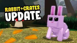 RABBIT and CROP Crates UPDATE!! in Roblox Islands