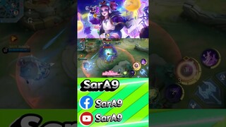 ย้อนเวลากลับ 😍 | Lylia Mobile legends #mobilelegends #mlbb #lylia #gameplay #montage #shorts #sara9