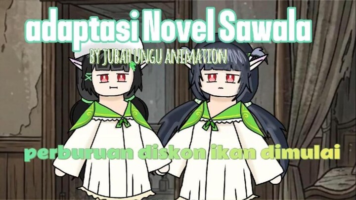 animasi adaptasi novel sawala perburuan diskon