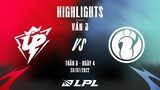 UP vs IG | Highlights - Game 3 | Tuần 8 Ngày 4 | LPL Mùa Hè 2022