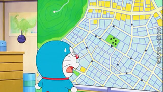 哆啦A梦让代表大雄和敌人的黑白棋子自动吸附到道路全览地图上