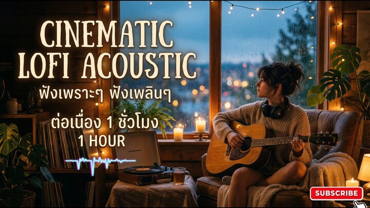 Acoustic Guitar Lofi  ฟังเพราะๆ ฟังเพลินๆ ต่อเนื่อง ความยาว 1 ชั่วโมง