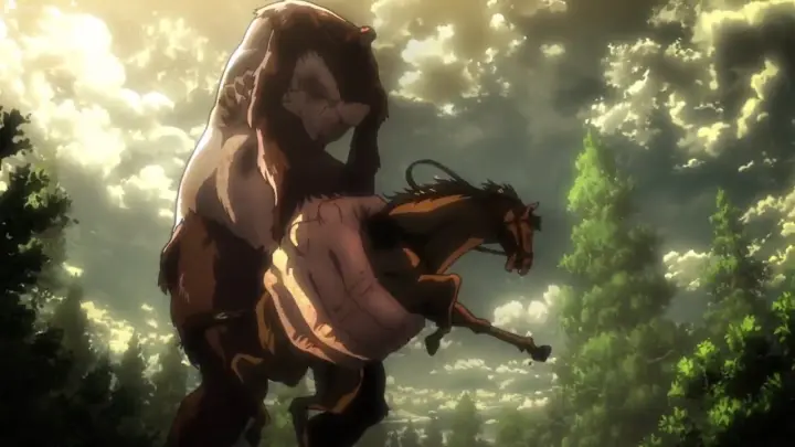 Attack on Titan Best Moments #10【Beast Titan shows strength】進撃の巨人 最高の瞬間