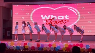 毕业晚会上的what is love 再见啦华师