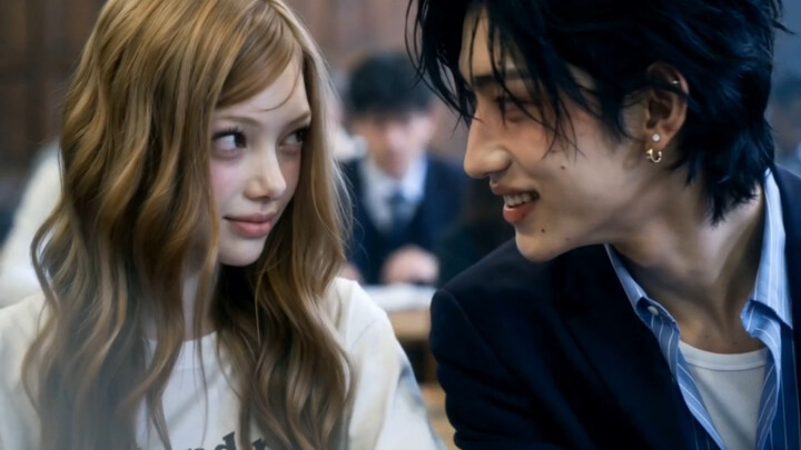 Top-tier male idol x UK-based female international student | I love you like the color of the sky [A