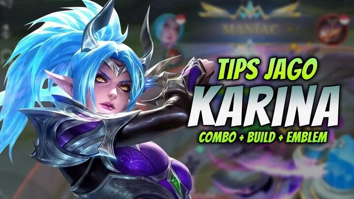 CARA MAIN KARINA TERBARU ! & COMBO KARINA + EMBLEM & BUILD TERSAKIT 2023 ! _ KAR