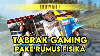 TABRAK GAMING PAKE RUMUS FISIKA PAKE TUK TUK, AUTO BOOYAH!! | Free Fire Indonesia