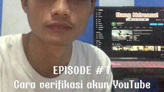 [ARSIP YOUTUBE #7] cara mengaktifkan thumbnail kostum dengan cara verifikasi akun channel youtube d