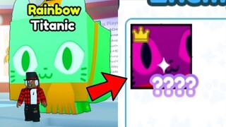 Đổi tất cả cơ nghiệp lấy Pet Rainbow TITANIC và cái kết - Pet Simulator X