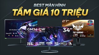 Top 3 màn hình Gaming hầu bao 10 triệu đồng