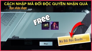 CÁCH NHẬN TRANG PHỤC GIẢM GIÁ, NHẬP MÃ ĐỔI ĐỘC QUYỀN NHẬN QUÀ FREE TỪ SỰ KIỆN || PUBG MOBILE