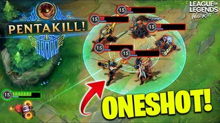 When PENTAKILLS are SO EASY! - 200 IQ & Best Pentakill Moments - Wild Rift Pentakill