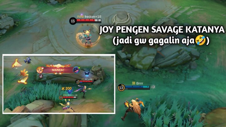 JADI GAENAK AMA JOY🤣