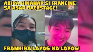 Bgyo AKIRA bukang bibig si Francine sa Live! | FRANKIRA