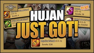 HUJAN JUST GOT NAT 5!! - Summoners War: Sky Arena Indonesia #sw #summon