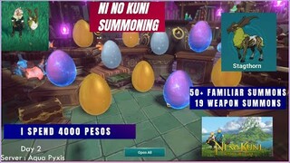 Ni no Kuni | i Spend 4000 Pesos on summoning ( Tagalog )