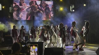 เมื่อวงไอดอล 24 คนมางานฉลองโรงเรียน｜triples "Girls Never Die" งานฉลองโรงเรียนมหาวิทยาลัยเกาหลี Strai