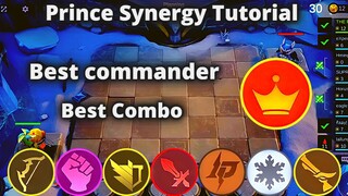 EVERYTHING ABOUT NEW SYNERGY PRINCE BEST COMMANDER & TIPS | MAGIC CHESS BEST SYNERGY COMBO TERKUAT
