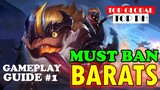 Absolute monster in Ranked Games! A must BAN HERO! Insane gameplay top global