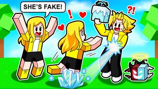 She Pretended To Be My Girlfriend To ONLINE DATE Me.. (Roblox Blox Fruits)