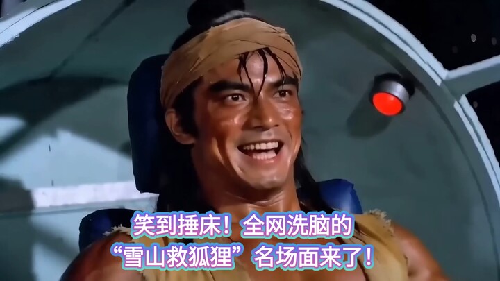 Cười bò, đấm giường! Cảnh tượng kinh điển “Cứu cáo trên núi tuyết” đang gây sốt khắp mạng đã xuất hi