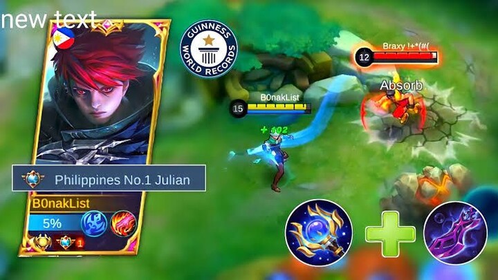 MLBB JULIAN ESCAPE ARTIST