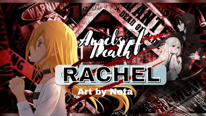 Drawing anime Rachel Gardner(レイチェル・ガードナー) from manga Satsuriku no Tenshi