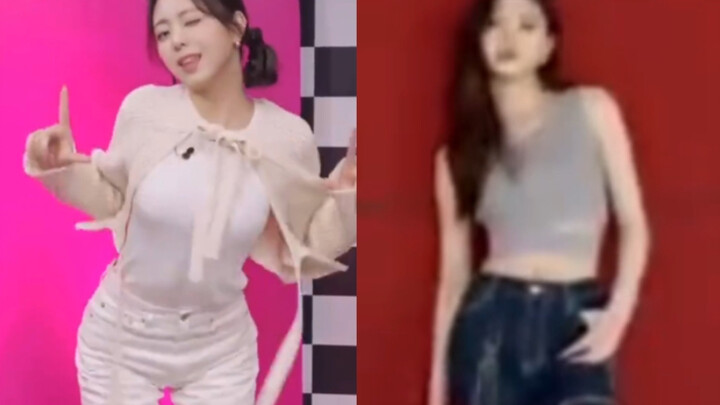 Dua versi tantangan zoom Shin Yuna / tidak bisa tidak tergerak / gaya Yuna yang berbeda