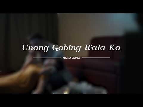 Unang Gabing Wala Ka Female Key (+3) Karaoke | Instrumental | Nolo Lopez TV