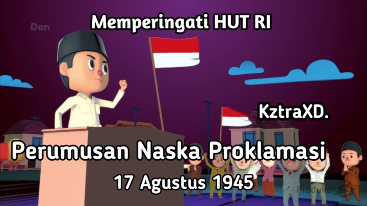 Memperingati HUT RI ke78. perumusan naska proklamasi.  17agustus1945