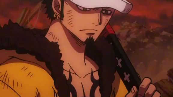 trafalgar law shirtless