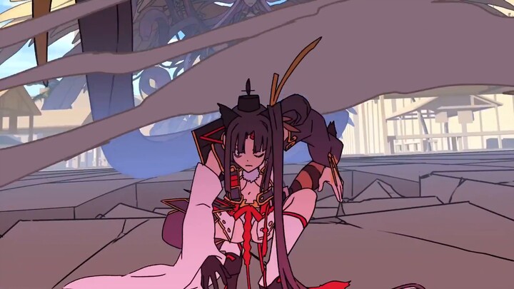 FGO الفصل السابع الرسوم المتحركة GIF الكلاسيكية من إعداد المعجبين مع تلوين ومؤثرات صوتية @XenoXss