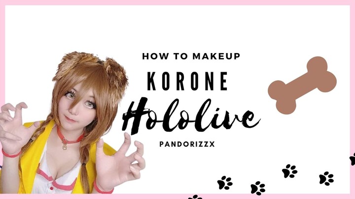 How to makeup โคโรเนะ Hololive [Cosplay]