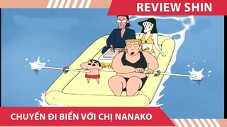 Review shin cậu bé bút chì , CHUYẾN ĐI BIỂN CÙNG CHỊ NANAKO , tóm tắt shin cậu bé bút chì