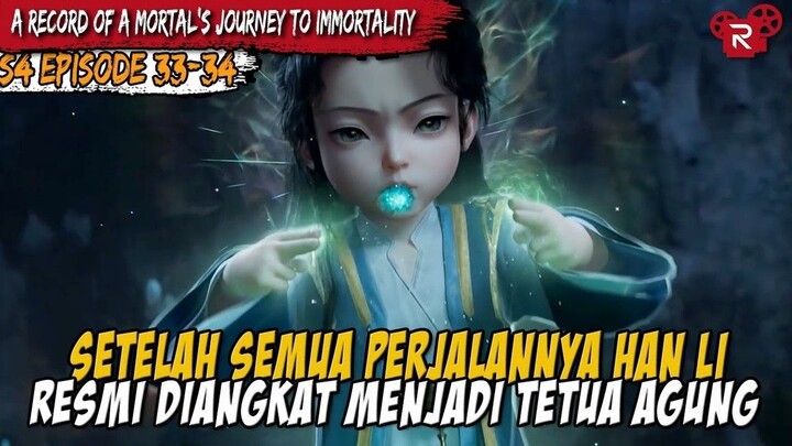 HAN LI TELAH RESMI MENJADI TETUA AGUNG TERMUDA  A RECORD OF A MORTAL’S JOURNEY TO IMMORTALITY