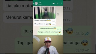 CHAT HISTORY JANGAN KE SEKOLAH JAM 3 PAGI