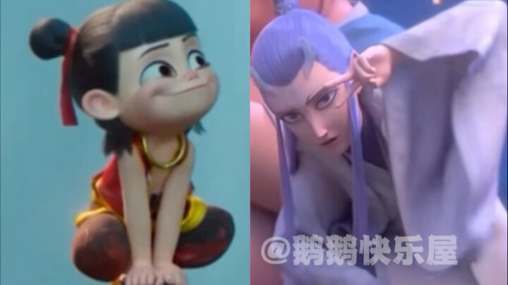 นาจา vs. อ้าวปิง: หนึ่งเป็นประทัดขี้โมโห อีกหนึ่งเป็นไอ้หัวแข็งเงียบขรึม